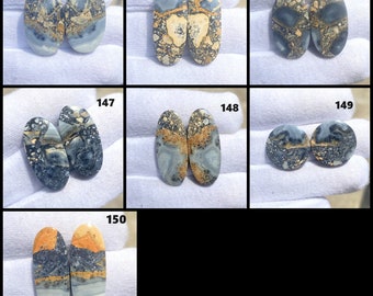 秋冬の販売におすすめマリガノジャスパー穴あき3ペアセットNo.3 秋冬の販売におすすめマリガノジャスパー穴あき3ペアセットNo.1