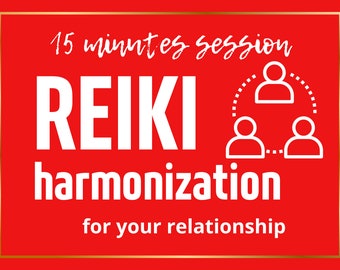 Same day REIKI for LOVE your relationship Distance HEALING to harmonize your energy with your twin flame family friends, Heals communication