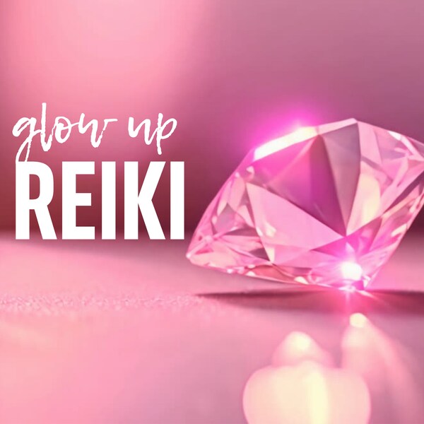 DIAMOND REIKI for glow up, Distant Energy healing to raise vibration invite luxurious frequencies into your life, enhance manifesting power