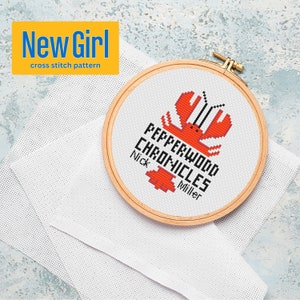 Pepperwood Chronicles New Girl Cross Stitch Pattern Digital Download