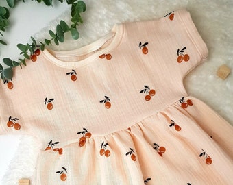 Musselinkleid für Kinder/ Kinderkleid/ Sommerkleid/ Musselin