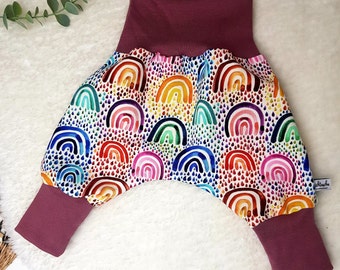 Pumphose/ Regenbogenhose/ Mitwachshose/ Babyhose