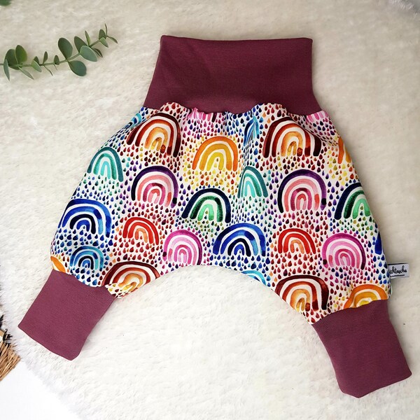 Pumphose/ Regenbogenhose/ Mitwachshose/ Babyhose