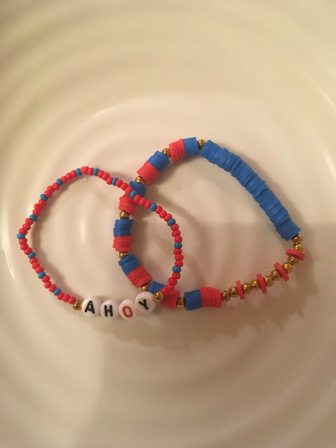 Preppy Ahoy Bracelet Duo Etsy