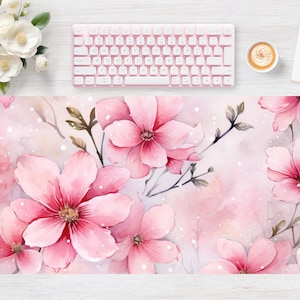 Desk pad Autumn Forest Wood Foliage, Mouse pad, Mouse mat, Extra Large, Laptop Mat, Gaming Setup, Trendy Workspace, Desk Accessory Decor