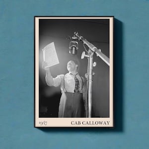 当時モノ キャブ・キャロウェイ Cab Calloway ポスター Cab calloway - Etsy 日本