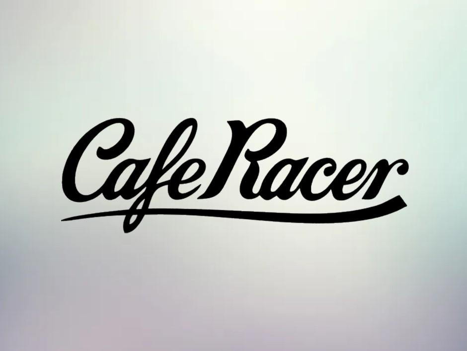 Cafe Racer Italia Vinyl Decals – 9-inch White Stripes / Clubman Bars Stickers (2-Pack)