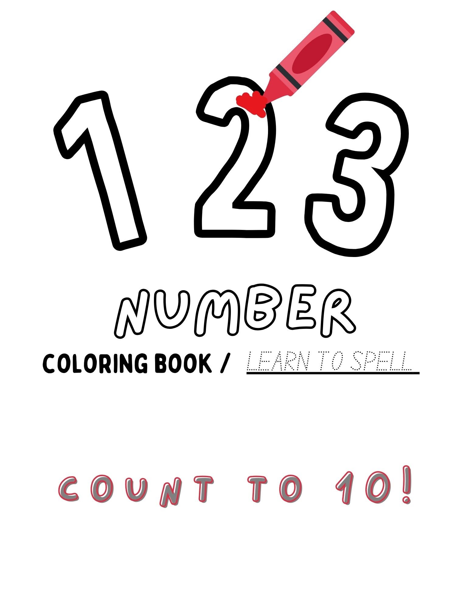 number-tracing-coloring-pages-number-coloring-pages-etsy