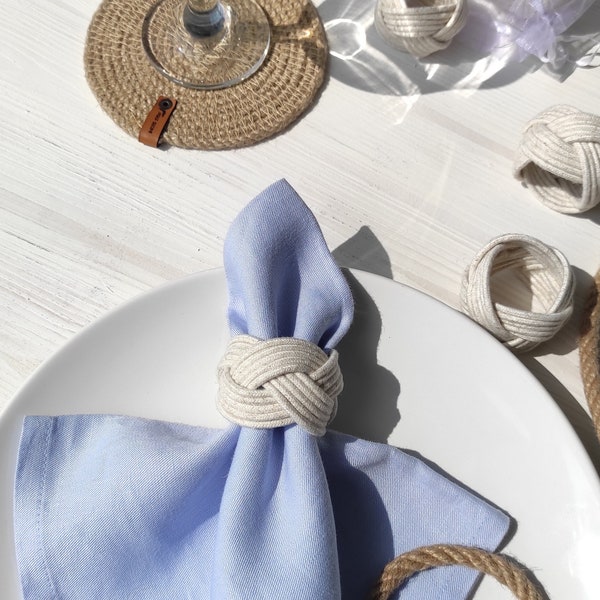 Nautical Napkin Ring Etsy