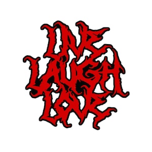 May include: Red and black graphic design with the text "One Last Love" in a stylized font.