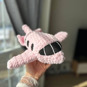 Patrón de avión a crochet en PDF, tutorial de amigurumi de avión para principiantes imagen 7