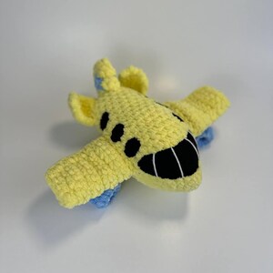 Patrón de avión a crochet en PDF, tutorial de amigurumi de avión para principiantes imagen 13