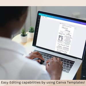 Infographic Wedding Program Template, Fun Wedding Program, Interactive ...
