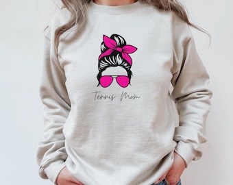 Tennis Mom Crewneck Sweatshirt, Tennis Mom Shirt, Tennis Mom Sweatshirt, Tennis Mom, Tennis Mom Gift, Sports Mom Gift, Sports Mom Shirt