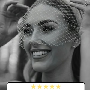 Black Birdcage Veil Black Fascinator Veil Face Net Veil Black Bird Cage Veil Short Bridal Veil Custom Veil Mini Black Wedding Veil Face Veil