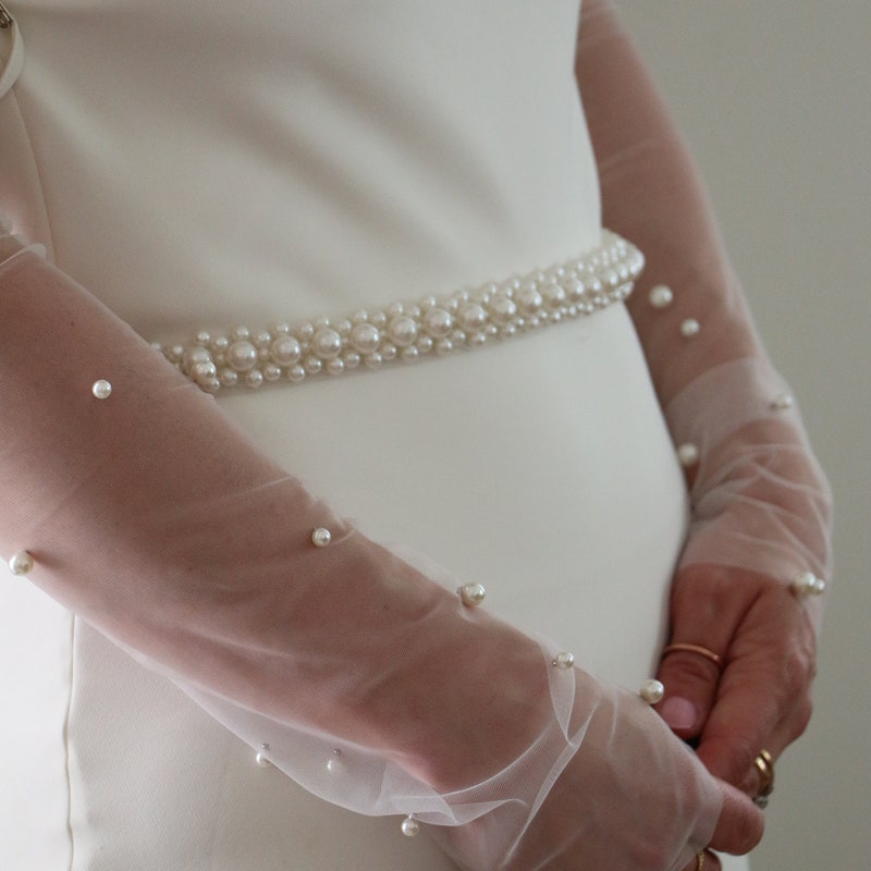 Belt with Pearls