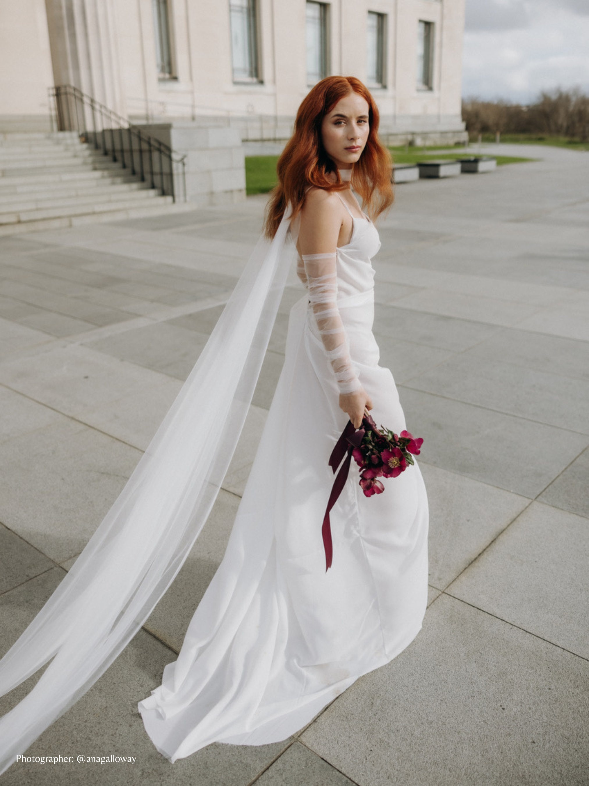 Bridal Scarf Neck Tie Long Scarf Veil Neck Scarf Tulle Bridal Scarves Soft  Ivory Drape Wedding Wrap Modern Narrow Necktie Shoulder Cape Veil - Etsy