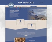 Roofing Website Template - Roofing Services Wix Theme - Roofing and Siding Web Design - Wix Layout - Wix Website - Roofer DIY Website