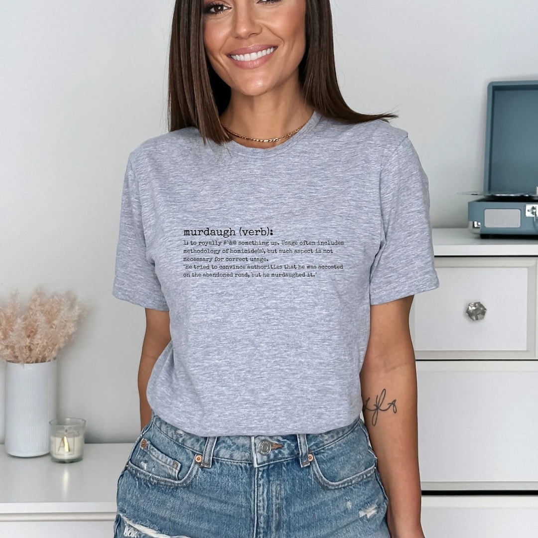 Murdaugh Murders Funny Definition of Murdaugh Unisex Jersey Etsy