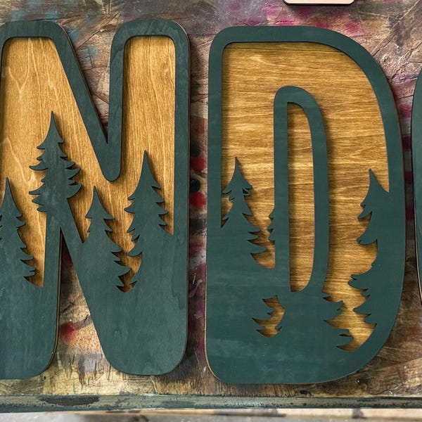 Nature Letters - Etsy