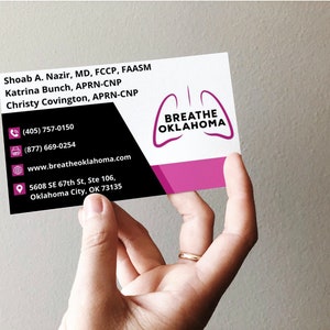 Business Card Template for Canva
