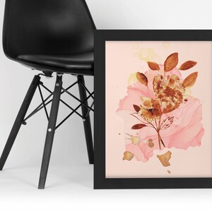 Garten Blumendruck | Florale Wandkunst | Botanische Drucke | Bunte Blumendrucke | Druckbare BlumenPoster | Bunte florale Wandkunst