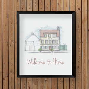 Digital Print | Watercolor effect | Digital wall art | Printable wall art | Minimalist Wall Art | Watercolor art print | Watercolor painting