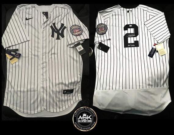 Derek Jeter Authentic Nike Jersey W/ Signature & HOF 2020 