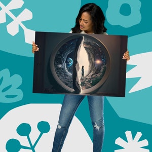 Magical Portal Giclée Print: Fantasy Landscape Art