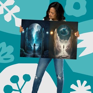Magical Portal Giclée Print: Fantasy Landscape Art