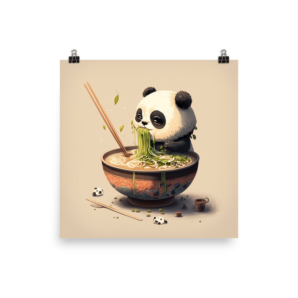 Kawaii Panda Bowl - Etsy Canada Kawaii Panda Bowl - Etsy Canada