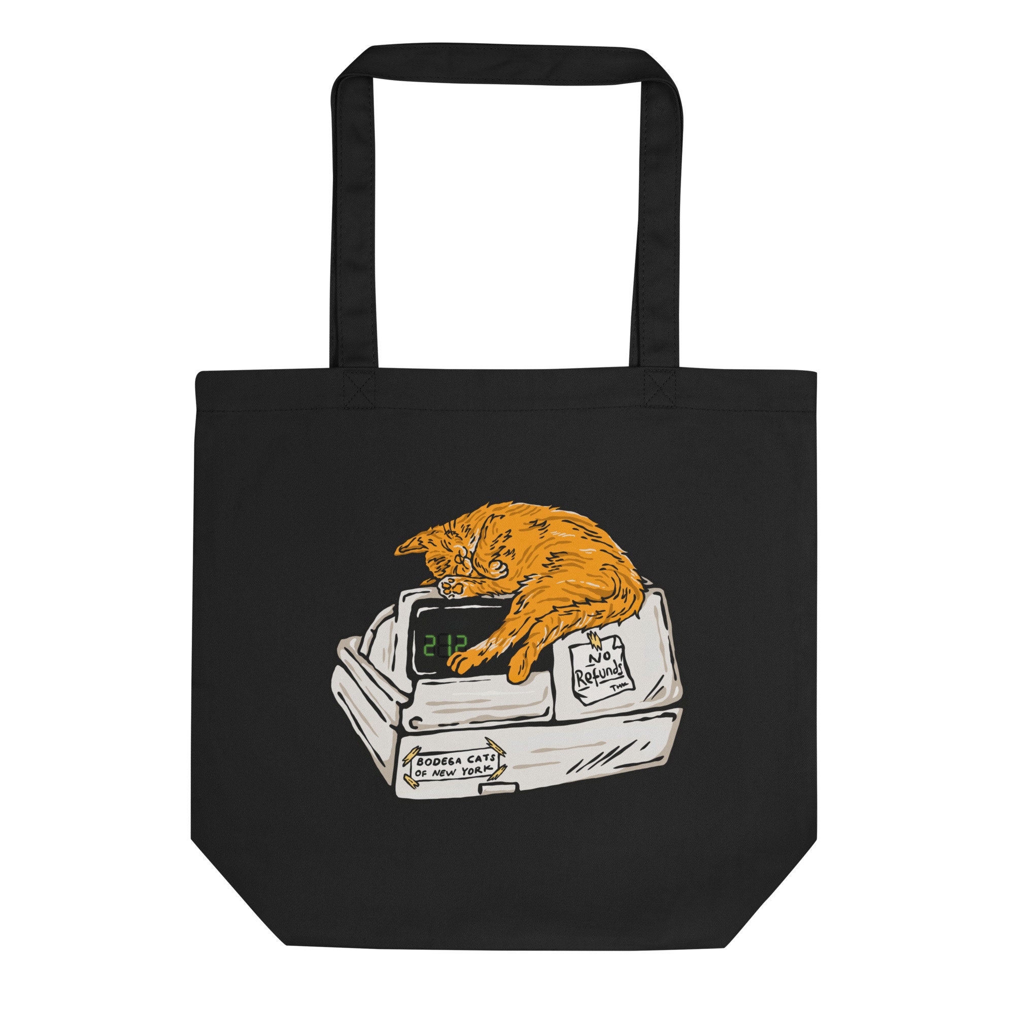 エコバッグ [SOUNDS GOOD] New York Blues Cat Tote Bag Bodega Cats of New York Official Merch Cat Tote Bag, Funny