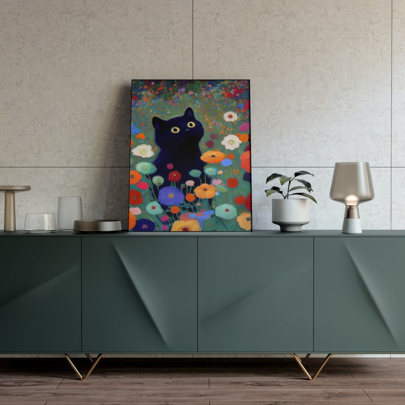 Personalized Garden Cat Door Sign - Gift Idea For Garden/Cat Lovers - And Into The Garden I Go To Lose My Mind And Find My Soul - Up to 6 Cats main image 0