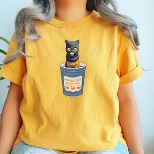 Bodega Cats NYC T-Shirt | Brooklyn Tabby Coffee Cup Tee | Cat Gift