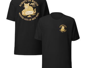 Bodega Cats of New York T-Shirt: Funny Cat Graphic Cotton Tee