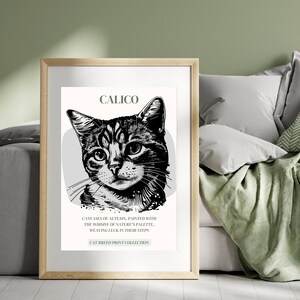 DIGITALER DOWNLOAD | Glückskatze Art Download & Print, Katzen Kunst, Wandkunst für Büro, Katzenliebhaber Geschenk, Wohnzimmer Kunst, Katze Poster