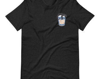 Bodega Cats of New York Official Merch T-Shirt, New York Coffee Cup, Pocket Print T-Shirt, Funny Cat T-Shirt, NYC T-Shirt