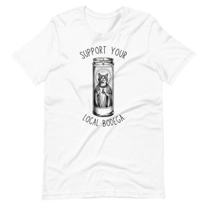 Wspieraj lokalny sklepik, koszulka NYC, koszulka New York City Bodega, prezent dla Nowojorczyków, koszulka Brooklyn, Bodega Cat, prezent dla miłośnika kotów