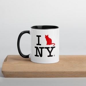 NYC Bodega Cat Coffee Mug | New York Cat Lover Gift | Bodega Cats Mug
