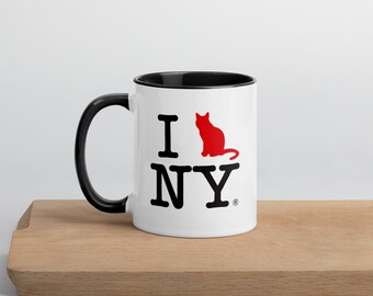 NYC Bodega Cat Coffee Mug, I love New York Gift