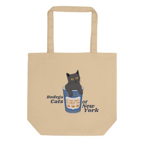 Bodega Cats of New York Oficjalny gadżet Torba z kotem, Zabawna torba z kotem, Torba z kotem, Prezent dla fana kotów, Prezent dla miłośnika kotów