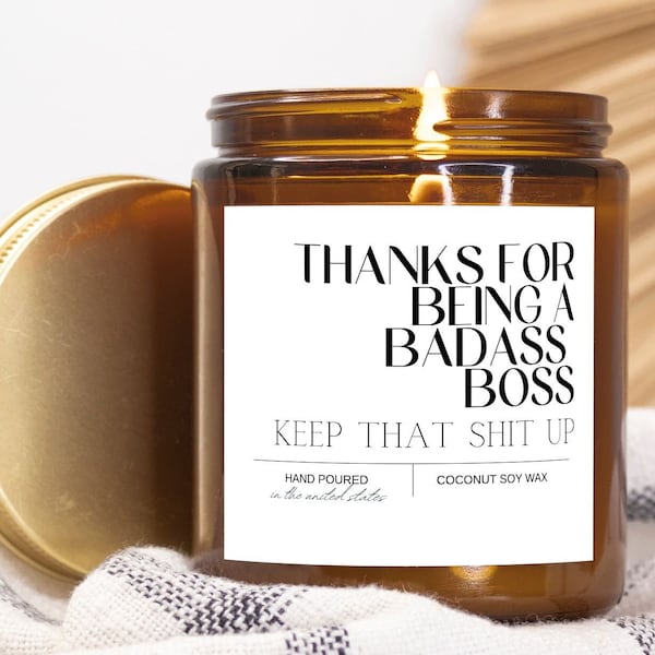 Boss Candle Etsy
