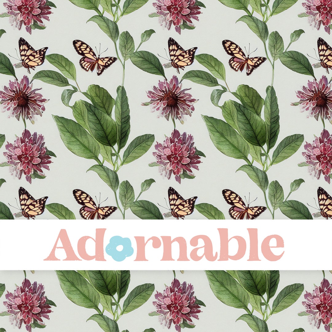Repeat Pattern On Flying Spring Flying Butterfly Pattern, Butterfly Illustration Background ...
