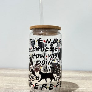 Friends I&#39;ll Be There For You Pivot 12 oz Iced Coffee Cup