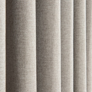Customize Total Blackout Drapery Curtain Premium Linen Textured Sliver Chalice, Extra Long Extra Wide, Free tiebacks, 1 Panel