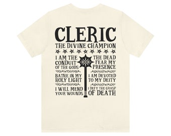 D&D Cleric Unisex T-Shirt