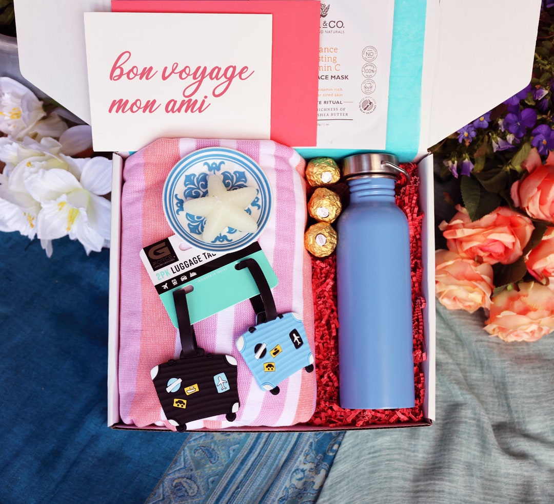 Travel Gift Package, Beach Vacation Bundle, Traveler Starter Kit With