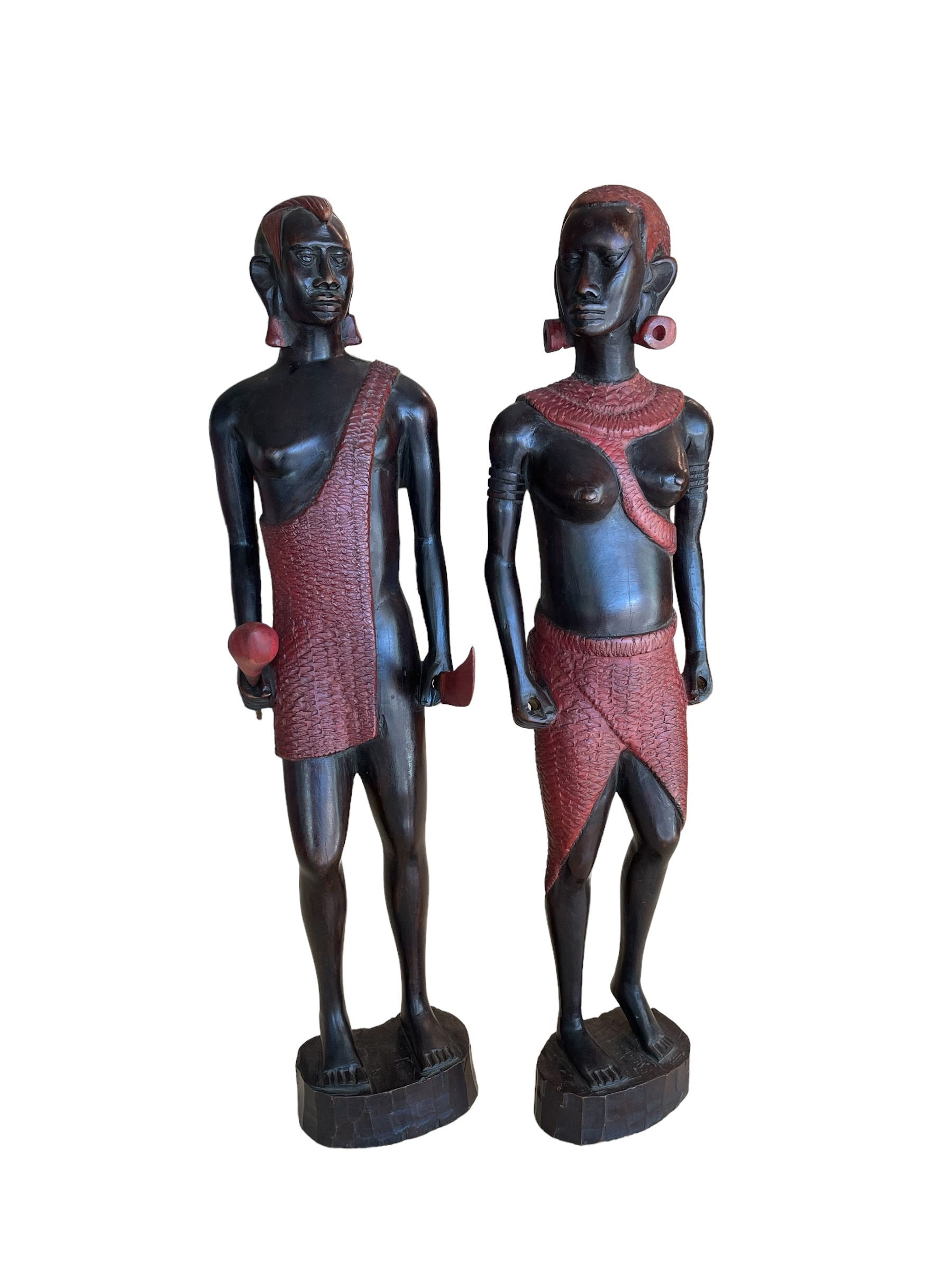 Masai figurine - Etsy 日本