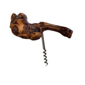 Vintage French Grapevine Corkscrew