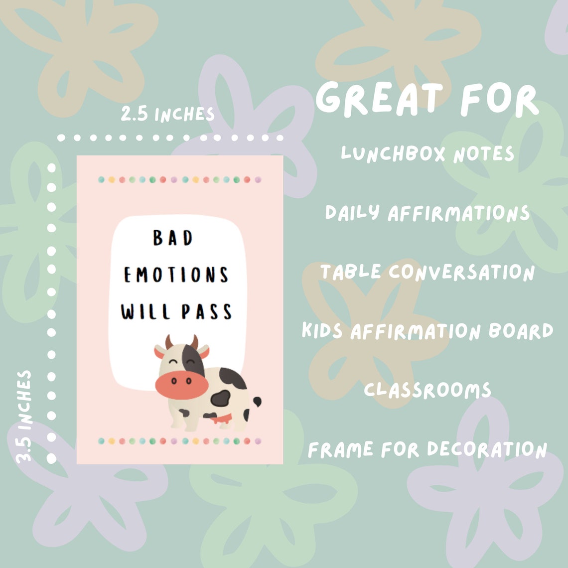 Printable Kids Affirmation Cards Instant Access Affirmation Cards for ...